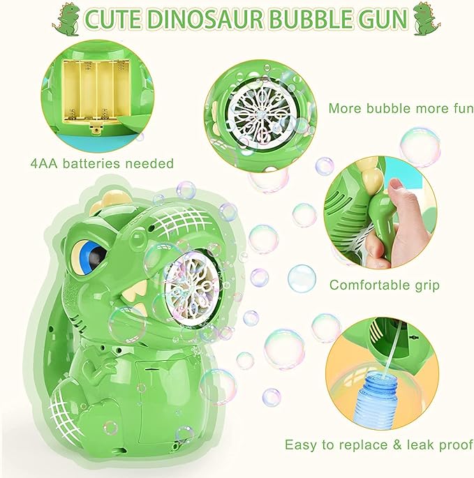 Bubble Machine, Automatic Bubble Blower 3000+ Bubbles Per Minute, Bubble Machine for Kids, Bubble Blower, Bubble Blaster, Bubble Machine for Parties, Gift or Brithday Halloween and Christmas