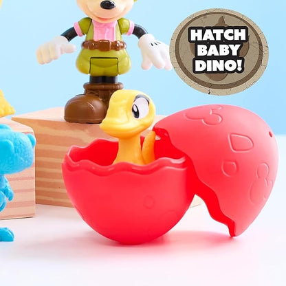 Mickey Mouse Dino Friend & Figure Set, Kids Toys for Ages 3 Up, Gifts and Presents