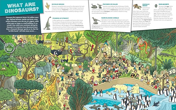 Seek & Find - Dinosaurs Hardcover – Illustrated