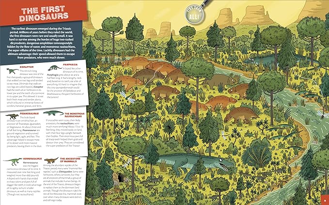 Seek & Find - Dinosaurs Hardcover – Illustrated